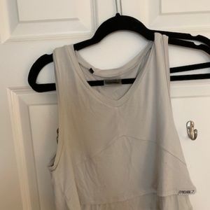 NWOT Gymshark Relaxed Crop Top - Light Grey